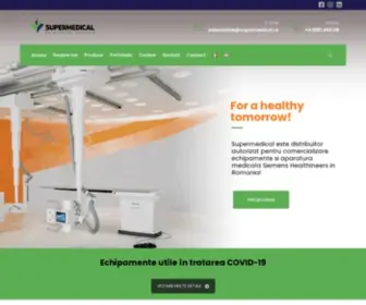 Supermedical.ro(Distribuitor echipamente medicale) Screenshot