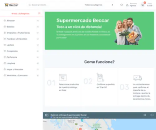 Supermercadobeccar.com.ar(Supermercado Beccar) Screenshot