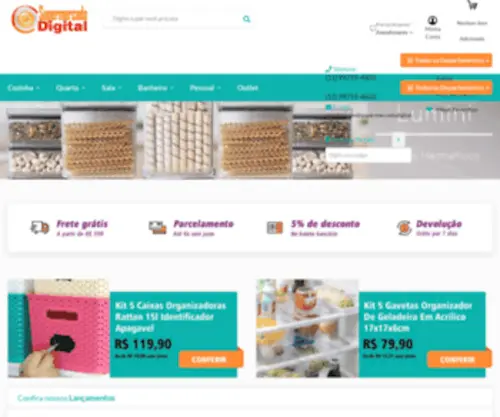 Supermercadodigital.com.br(Supermercado Digital) Screenshot