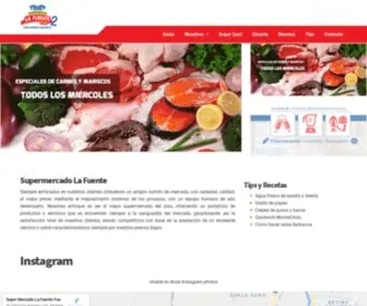 Supermercadolafuentefun.com(Supermercado La Fuente Fun) Screenshot