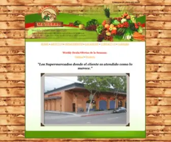 Supermercadomitierra.com(Supermercado Mi Tierra) Screenshot