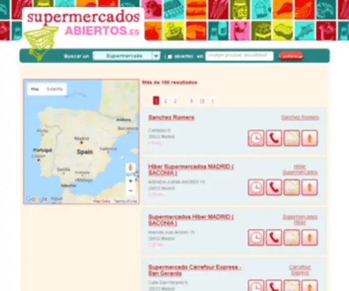 Supermercados-Abiertos.es(Horarios) Screenshot