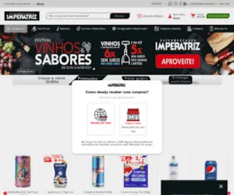 Supermercadosimperatriz.com.br(Supermercados Imperatriz) Screenshot