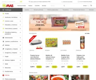 Supermercadosmas.com(Supermercados MAS a un solo clic) Screenshot