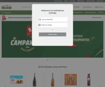 Supermercadosnacional.com(Supermercados Nacional) Screenshot