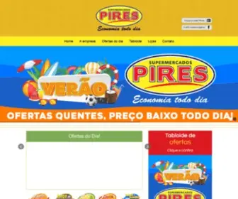 Supermercadospires.com.br(Supermercados Pires I Economia todo dia) Screenshot