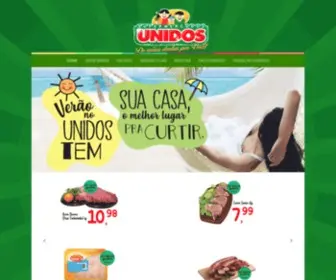 Supermercadosunidos.com.br(Supermercados UNIDOS) Screenshot