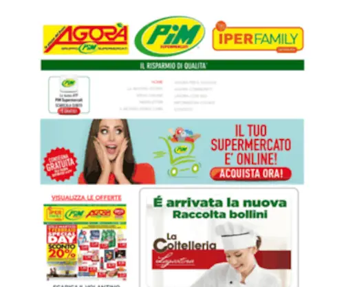 Supermercatiagora.com(Supermercati-agora) Screenshot