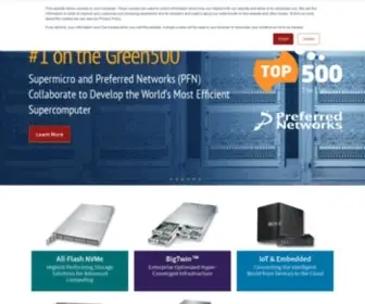 Supermicro.com.tw(Server Storage) Screenshot