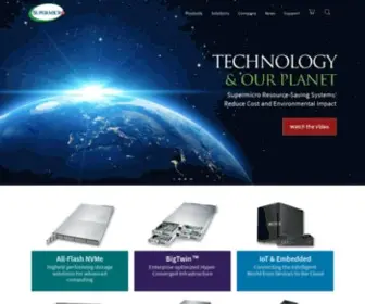 Supermicro.es(Supermicro Data Center Server) Screenshot