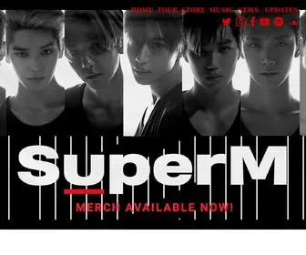 Supermofficial.com(SuperM) Screenshot