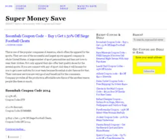 Supermoneysave.com(Super Money Save) Screenshot