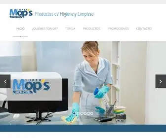 Supermops.com.mx(Artículos de limpieza) Screenshot