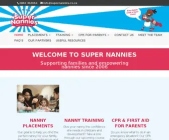 Supernannies.co.za(Super Nannies) Screenshot