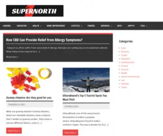 Supernorth.co.uk(Super North) Screenshot