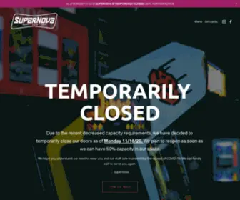 Supernovabar.com(Supernova Arcade Bar) Screenshot