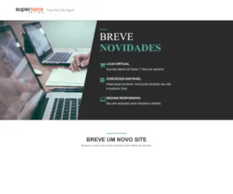 Supernovasites.com.br(Supernova Sites e Lojas Virtuais) Screenshot