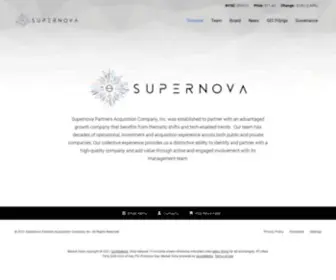 Supernovaspac.com(Supernova Partners Acquisition Company) Screenshot