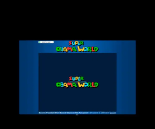 Superobamaworld.com(Superobamaworld) Screenshot