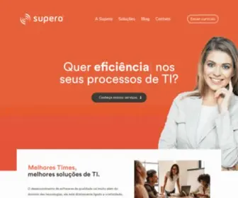 Supero.com.br(Supero blumenau) Screenshot