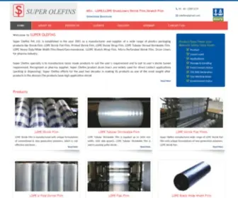 Superolefins.com(Plastics packaging products manufacturer) Screenshot