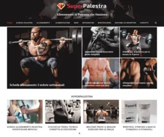 Superpalestra.it(Allenamento in palestra che funziona) Screenshot