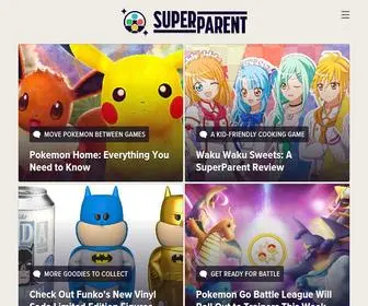 Superparent.com(The Video Game Guide for the Modern Parent) Screenshot