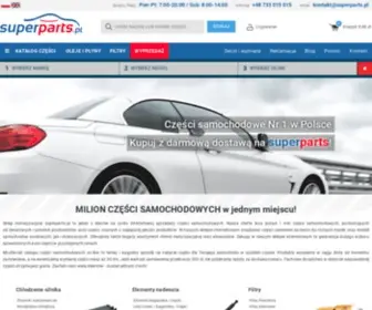 Superparts.pl(Sklep motoryzacyjny online) Screenshot