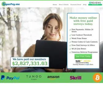 Superpay.me(Paid Surveys For Money) Screenshot