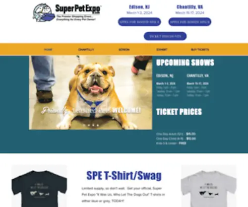 Superpetexpo.com(Super Pet Expo) Screenshot