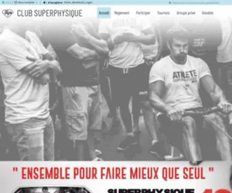 Superphysique.tv(Bienvenue sur le club Superphysique) Screenshot