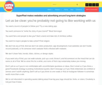 Superpixel.co(Affordable marketing & web design Indianapolis) Screenshot