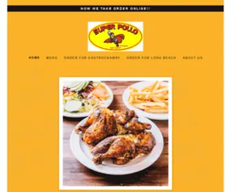 Superpolloli.com(Super Pollo Restaurant) Screenshot