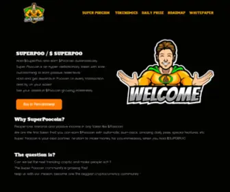 Superpoocoin.com(Hold Superpoocoin & Earn Poocoin) Screenshot