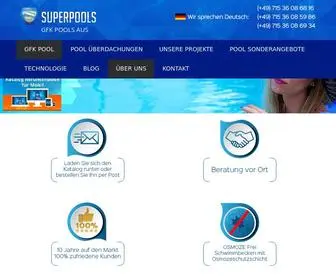 Superpools.de(GFK Pool Polen) Screenshot