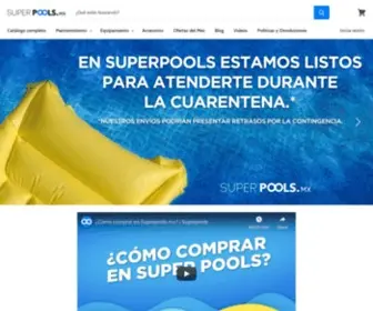Superpools.mx(Equipos y Accesorios para Albercas) Screenshot
