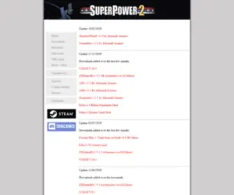 Superpower2.co.uk(SuperPower 2 Fansite) Screenshot