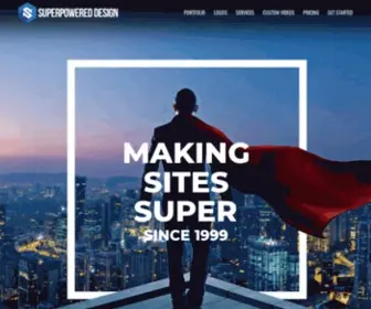 Superpowereddesign.com(Web Design & Development) Screenshot