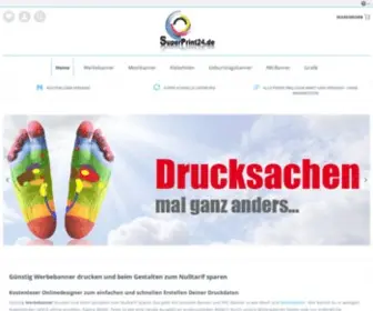 Superprint24.de(PVC-Banner) Screenshot