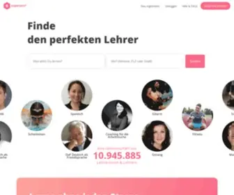 Superprof.de(Nachhilfe & Privatunterricht) Screenshot