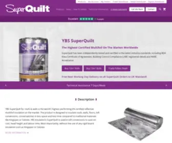 Superquilt-Insulation.co.uk(SuperQuilt UK and European Distributor) Screenshot