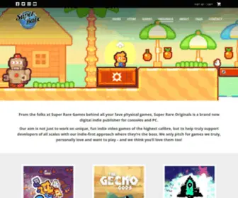 Superrareoriginals.com(Super Rare Games) Screenshot