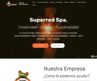 Superred.cl(Superred Spa Servicio de Posicionamiento web en Google) Screenshot