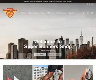 Superrunnersshop.com(Super Runners Shop) Screenshot