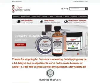 Supersafetyrazors.com(Free Shipping on orders over $35) Screenshot