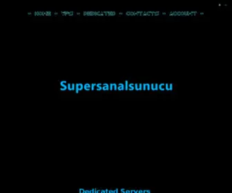 Supersanalsunucu.com(Ana sayfa) Screenshot