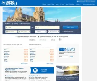 Supersavertravel.co.uk(Cheap Flights) Screenshot