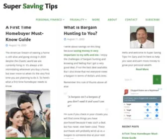 Supersavingtips.com(Super Saving Tips) Screenshot