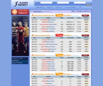 Supersbobet.com(Football Prediction Sites) Screenshot