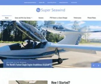 Superseawind.com(Super Seaplane) Screenshot